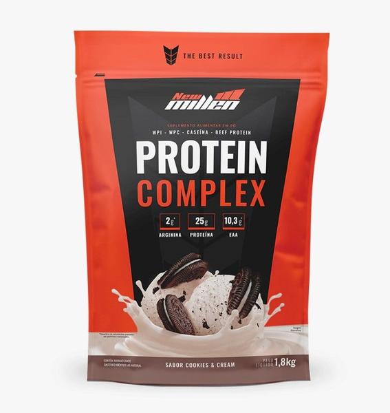 Imagem de Protein Complex Cookies e Cream Refil 1,8kg New Millen