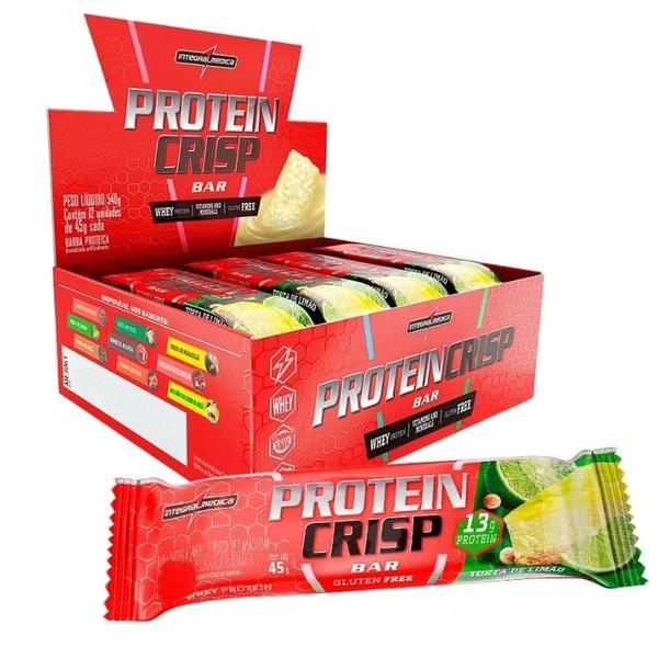 Imagem de Protein Crisp Bar - Barra de Proteína (Caixa c/ 12un de 45g) Integralmedica