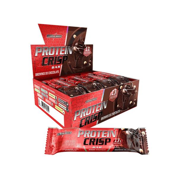 Imagem de Protein crisp bar integralmedica 12un 45g - brownie