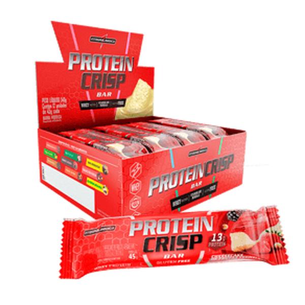 Imagem de Protein Crisp Bar Integralmedica Cx 12 Unidades 45g