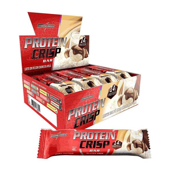 Imagem de Protein Crisp Bar Leite Niño + Creme De Avelã Display 12Uni