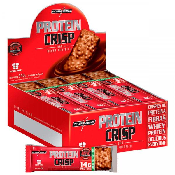 Imagem de Protein Crisp Caixa com 12 unidades Sabor Doce de Coco