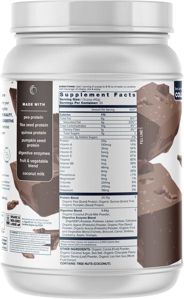 Imagem de Protein Shake Organifi Completo de Chocolate Vegan 750ml