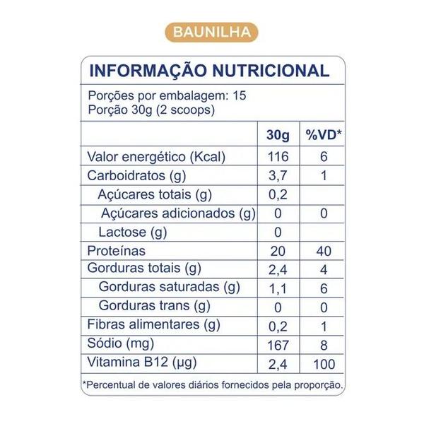 PROTEÍNA BAUNILHA SACHÊ 10x30g - DOBRO Imagem de PROTEÍNA BAUNILHA SACHÊ 10x30g - DOBRO