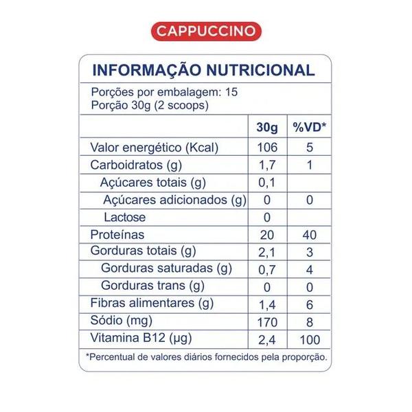 PROTEÍNA CAPPUCCINO SACHÊ 30g - DOBRO Imagem de PROTEÍNA CAPPUCCINO SACHÊ 30g - DOBRO