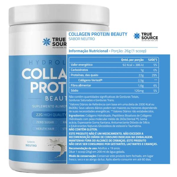 Imagem de Proteina Collagen 450g True Source