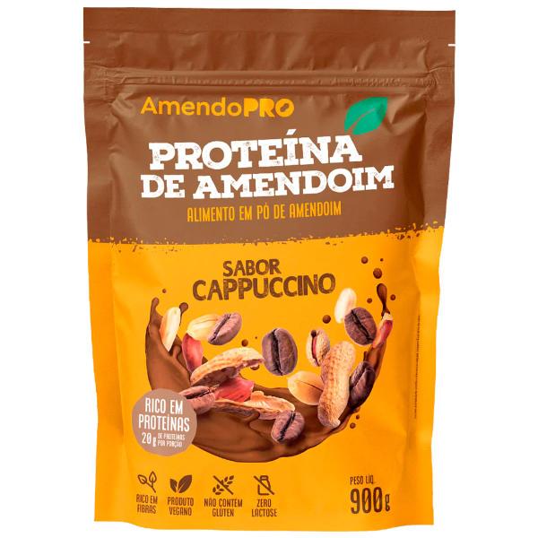 Imagem de Proteína de Amendoim AmendoPro Sabor Cappuccino 900g