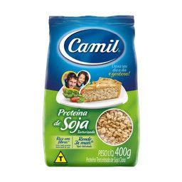 Proteína de Soja Clara CAMIL 400g Imagem de Proteína de Soja Clara CAMIL 400g