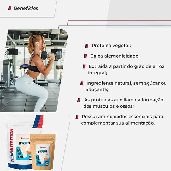 Imagem de Proteína do Arroz Natural (Rice Protein)  900gr-NewNutrition