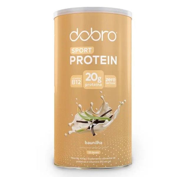 Imagem de Proteina Dobro Baunilha 450g