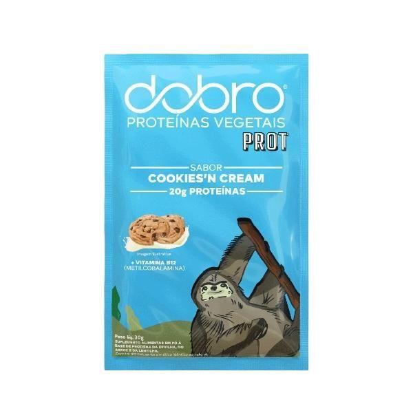 Imagem de Proteína Vegana Cookies Sachê Dobro 30g