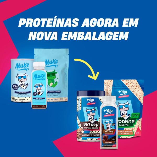 Imagem de Proteína Vegetal Mais Mu Chocolate Com Avelã Vegana 450g +MU