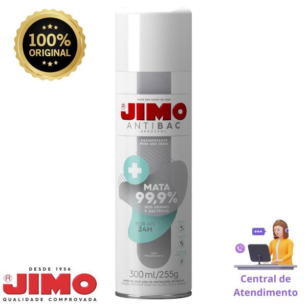 Imagem de Proteja Sua Casa com Jimo Antibac Aero 300ml S/Fragrância  99,9% das Bactérias Eliminadas! 