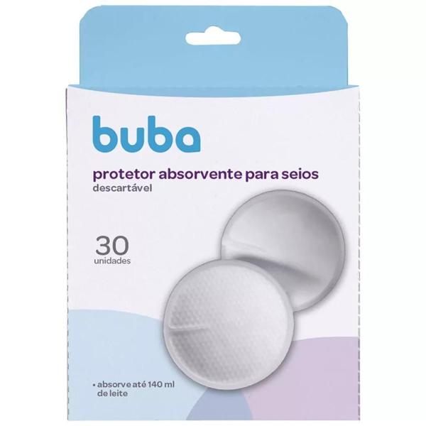 Imagem de Protetor Absorvente Descartavel Para Seios Amamentação Buba