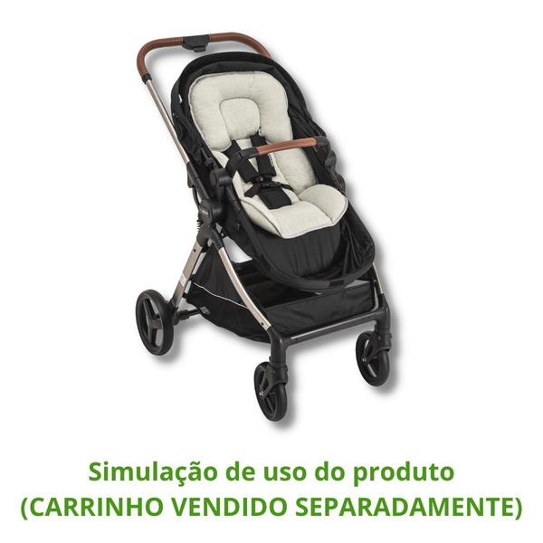 Imagem de Protetor acolchoado soft melange verde - kiddo