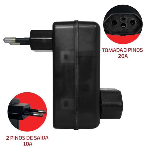 Imagem de Protetor Anti raio Quedas De Energia Para Aparelhos Eletrônicos Protection