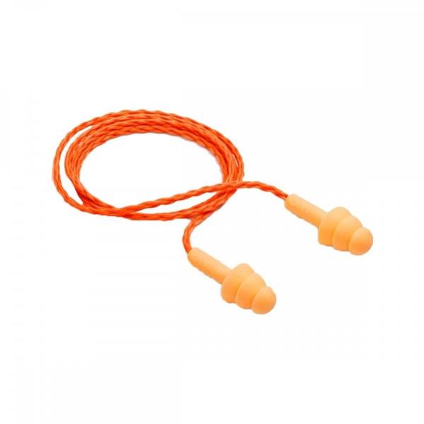 Protetor Auditivo 3M Pomp Plus Silicone Com Cordao Laranja - Hb004680573 - RCD Imagem de Protetor Auditivo 3M Pomp Plus Silicone Com Cordao Laranja - Hb004680573