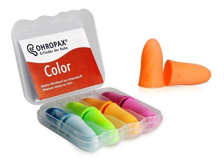 Imagem de Protetor Auricular Ohropax Color 35Db - 4 Pares