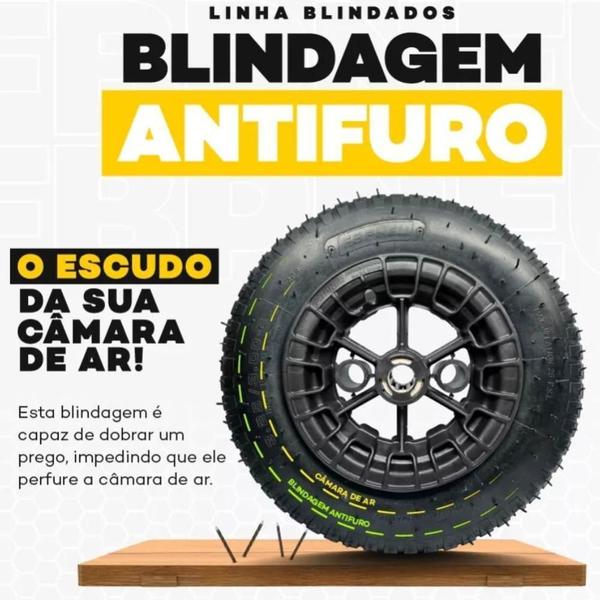 Imagem de Protetor Blindagem Antifuro Pneu De Carrinho De Mão