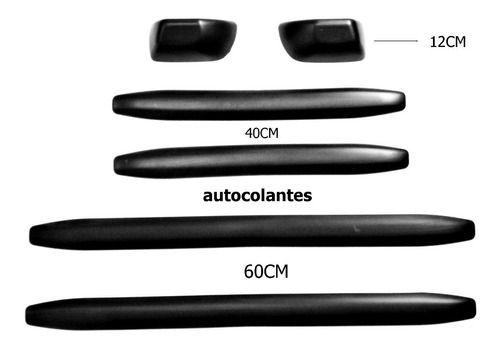 Imagem de Protetor Borrachão Parachoque Universal Autocolante 6 Pçs