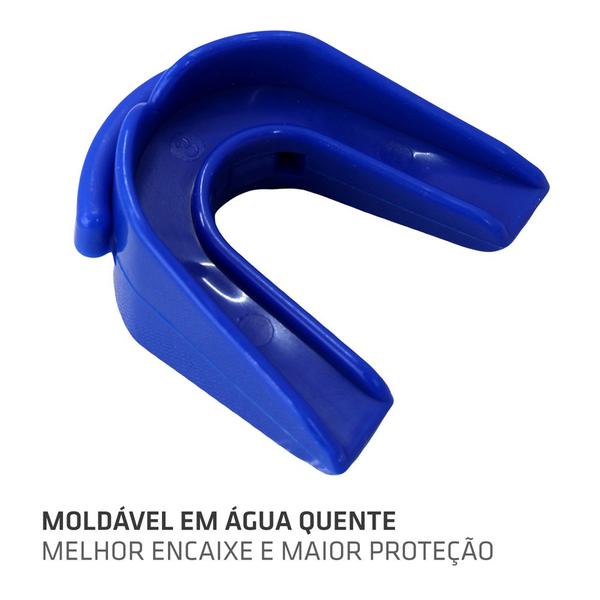 Imagem de Protetor Bucal Duplo Muvin  Moldável  Proteção  Lutas - Artes Marciais  Boxe  MMA - Unissex