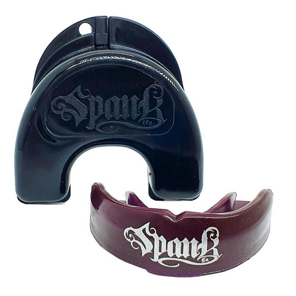 Protetor Bucal Superior Profissional Spank - Roxo Imagem de Protetor Bucal Superior Profissional Spank - Roxo