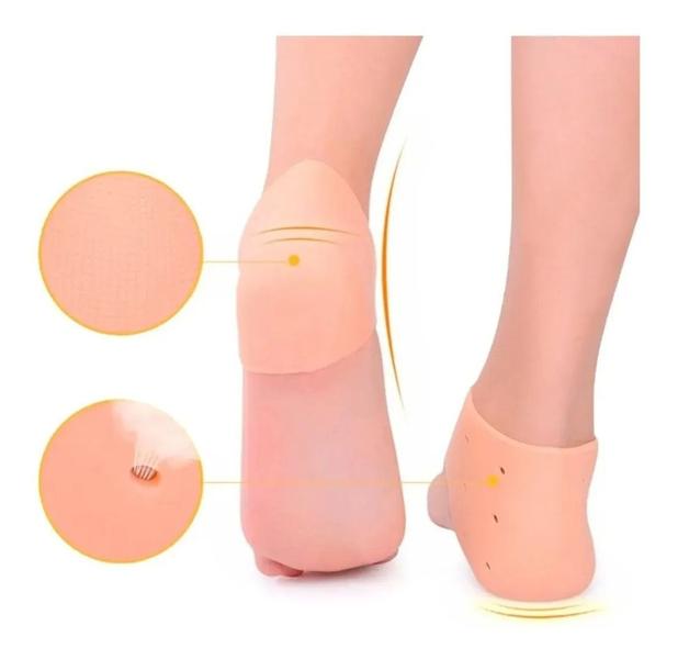 protetor calcanhar palmilha gel Silicone Protetor esporão - Novo século Imagem de protetor calcanhar palmilha gel Silicone Protetor esporão