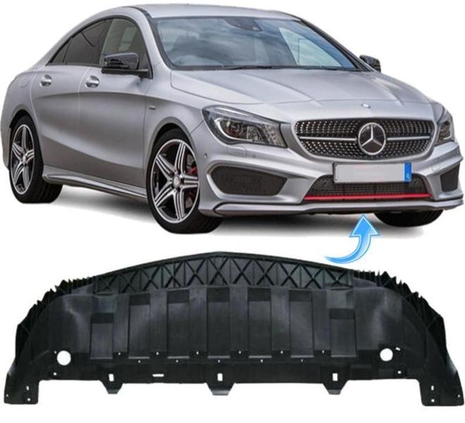 Imagem de Protetor Carter Inferior Mercedes Cla200 Cla250 2013 À 2020