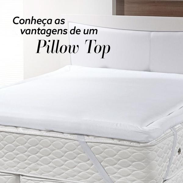 Imagem de Protetor Colchão Pillow Top King 193x203Cm Macio Altenburg