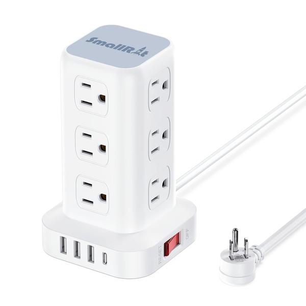 Imagem de Protetor contra sobretensão Power Strip Tower 12 tomadas 4 USB (1 USB C)