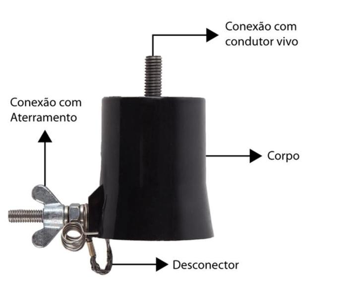 Imagem de Protetor ct/sobrec.eletrica para-raios prbt-s rds 280v 10ka rede convencional