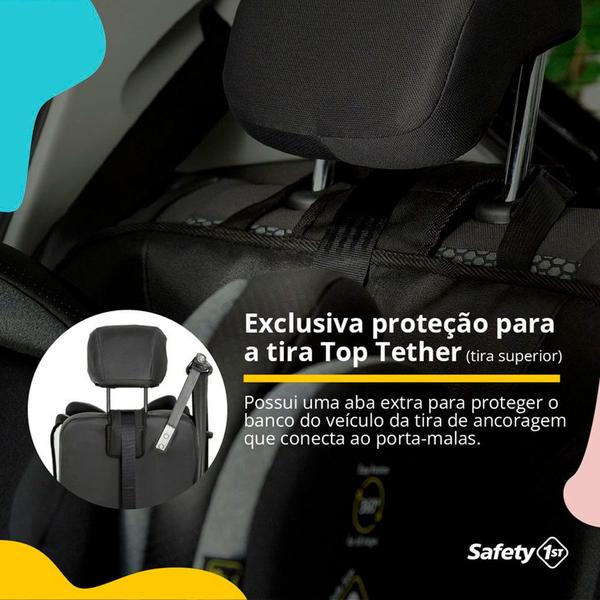 Imagem de Protetor de Banco TT (Toper Tether) Black - Safety 1st