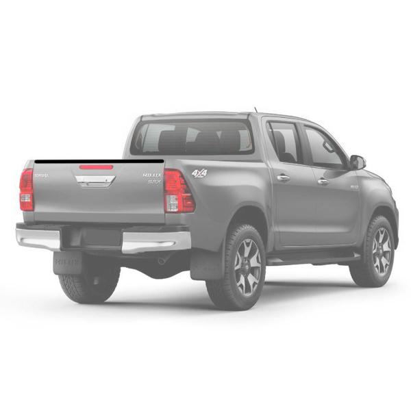 Protetor De Borda Hilux 2016 a 2020 Tampa Traseira Caçamba - Camper Imagem de Protetor De Borda Hilux 2016 a 2020 Tampa Traseira Caçamba
