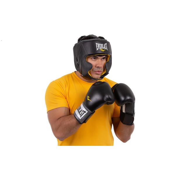 Imagem de Protetor de cabeça de couro everlast tam p