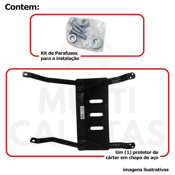 Imagem de Protetor De Carter Fiat Grand Siena 2013 2015 2018 2020 2021