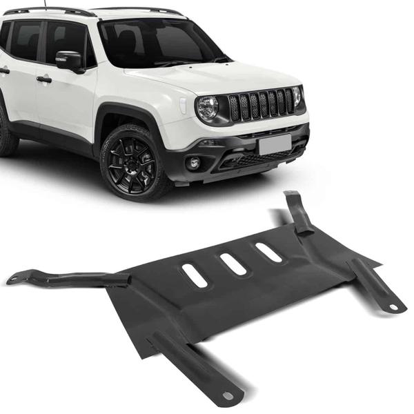 Imagem de Protetor de Cárter Jeep Renegade 2019 2020 2021 Peito de Aço