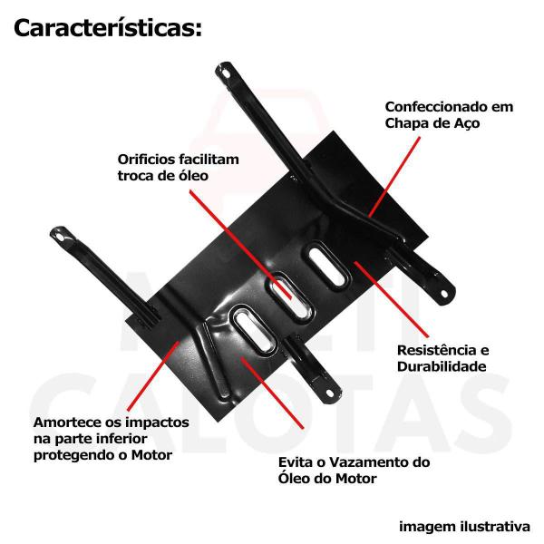 Imagem de Protetor de Carter Nissan Kicks 2016 2017 2018 2019 2020