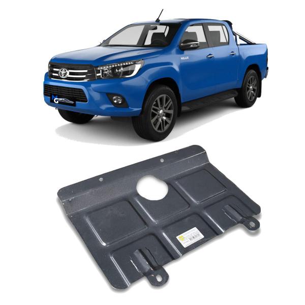 Imagem de Protetor de Carter Peito Aço Toyota Hilux Sr Srv 2016 a 2021