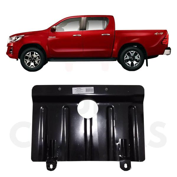 Imagem de Protetor de Carter Toyota Hilux 2017 2018 2019 2020 2021 - Mega Acessórios