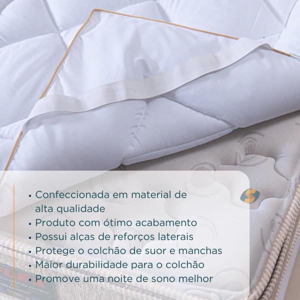 Imagem de Protetor De Colchão Pillow Top - Queen Macio Toque De Plumas