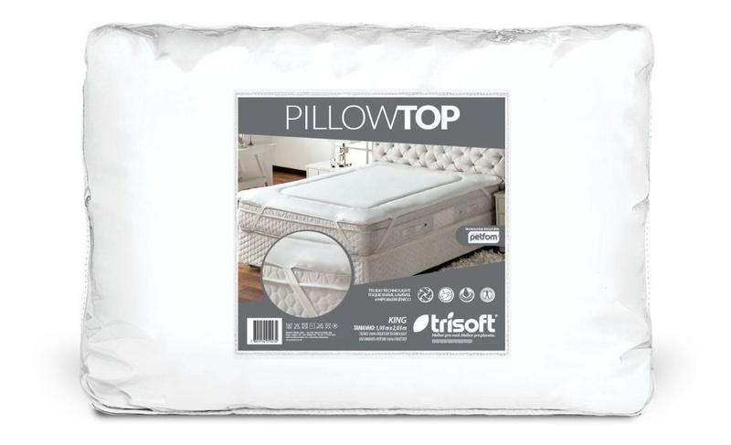 Imagem de Protetor De Colchão Trisoft Pillow Top Solteiro Antialérgico