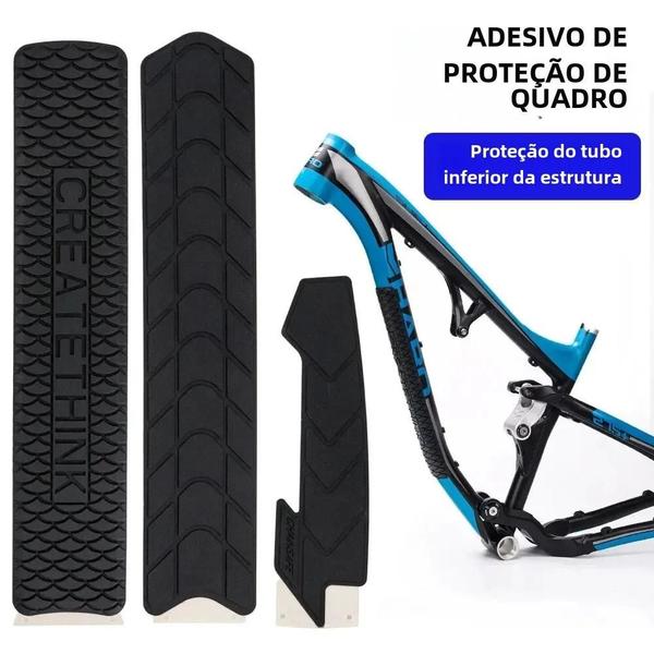 Imagem de Protetor de Corrente para Bicicleta Anti-Risco e Anti-Derrapante - MTB e Estrada