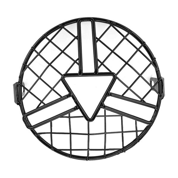 Imagem de Protetor de Farol para Motocicleta - Grade Mesh 6,5" para Cafe Racer e Cruiser