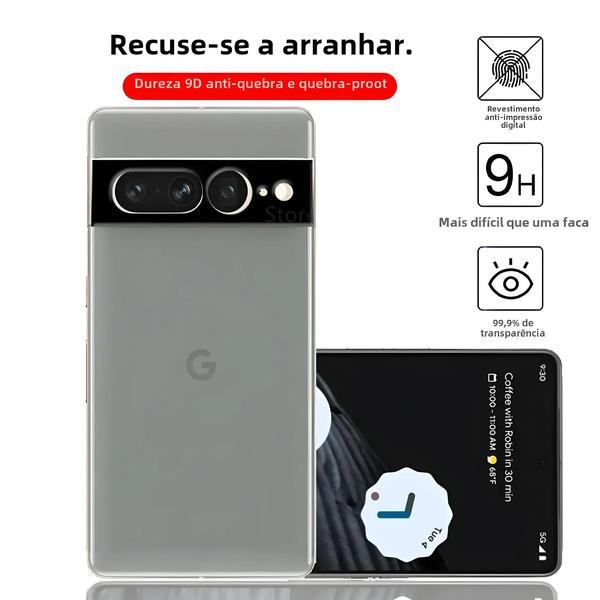 Imagem de Protetor De Lente De Câmera Google Pixel 3PCS Caso De Vidro Temperado Amigável Para 8 pro 7 6 pro 6a