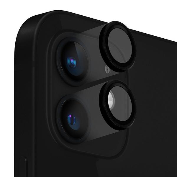 Imagem de Protetor de Lente iPhone 12 Mini - One Armor -Preto- Gshield