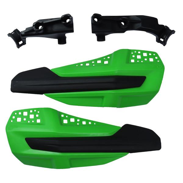 Protetor de mão kawasaki kx 250 (21-23) / kx 450 (19-23) amx Imagem de Protetor de mão kawasaki kx 250 (21-23) / kx 450 (19-23) amx