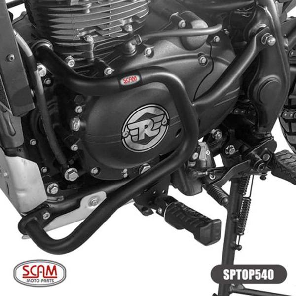 Imagem de Protetor de Motor com Pedaleiras Royal Enfield Himalayan 18+ (SPTOP540) Scam