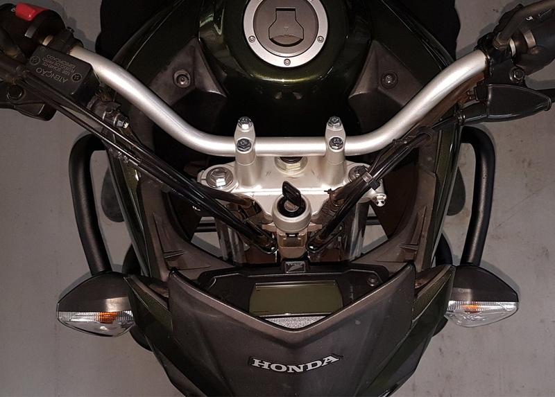 Imagem de Protetor de Motor e Carenagem Coyote Preto Com Pedais - XRE 190 - Honda