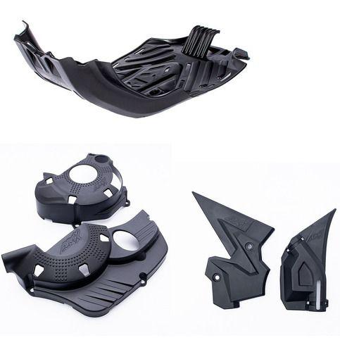 Protetor De Motor + Quadro + Tampas Laterais Crf250 Kit Cm 3 - AMX Imagem de Protetor De Motor + Quadro + Tampas Laterais Crf250 Kit Cm 3