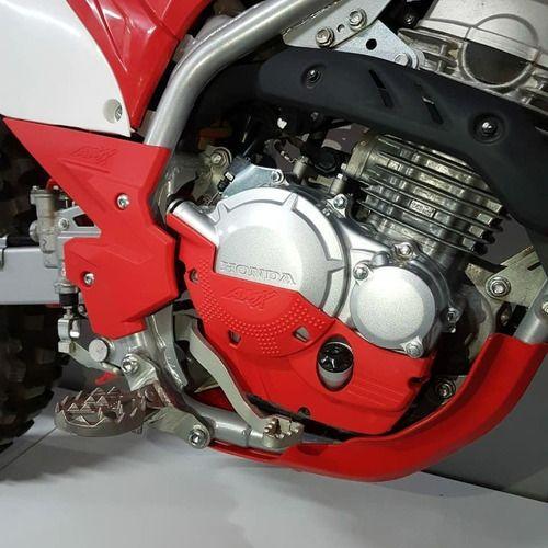 Protetor De Motor + Quadro + Tampas Laterais Crf250 Kit Cm 3 - AMX Imagem de Protetor De Motor + Quadro + Tampas Laterais Crf250 Kit Cm 3